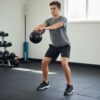 Bolt Adjustable Kettlebell (18kg) with teen