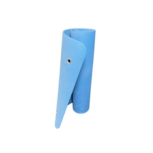 Yoga Mat | 6mm TPE With Eyelets (Blue)