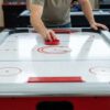 AccuPro Boreas Air Hockey Table someone playing