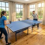 AccuPro Table Tennis Table people playing