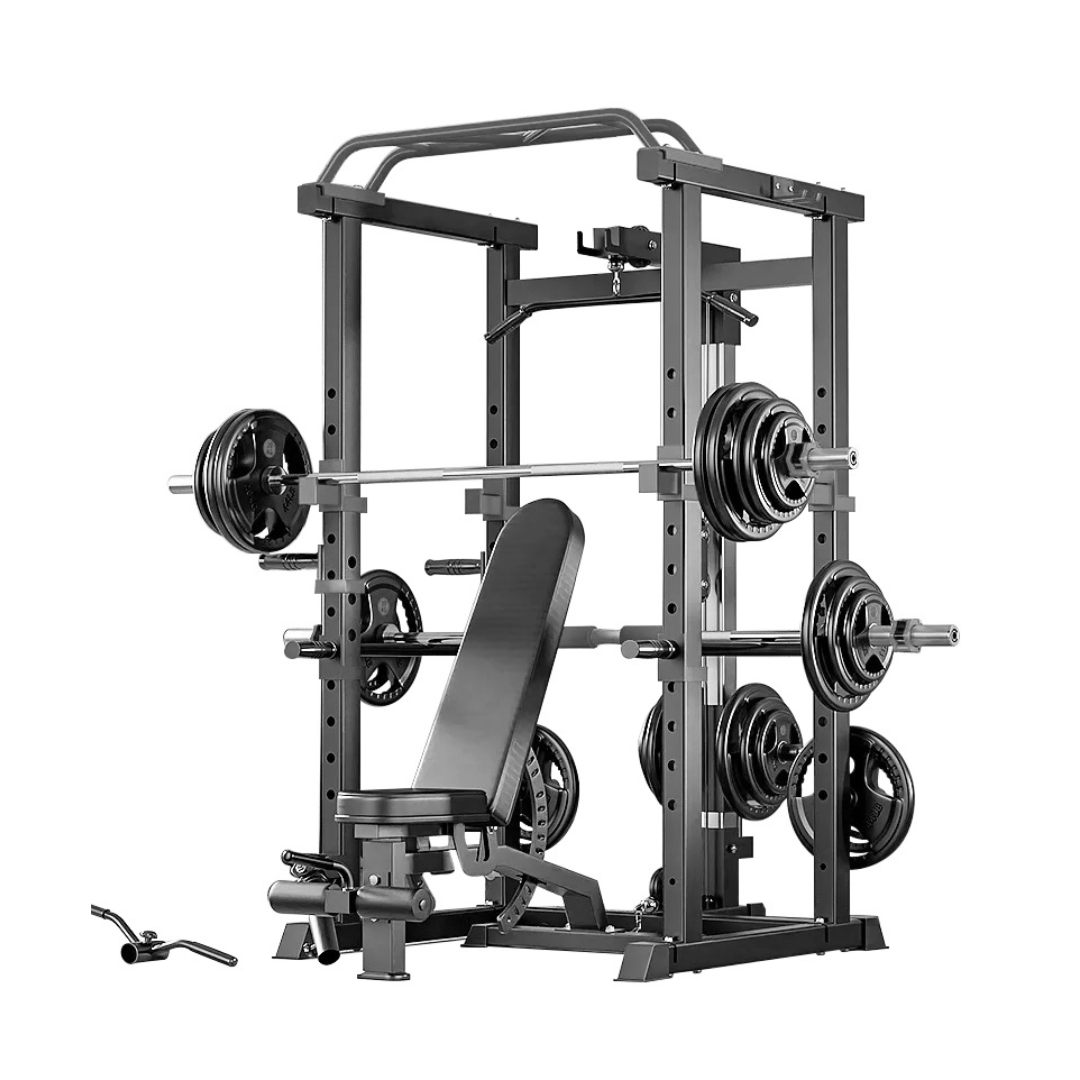 Bolt Strength Power Rack with Lat Pulldown/Low Row - Fitness Equipment ...