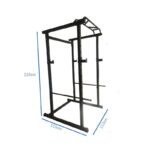 Home Racks and Storage Power Rack Power Cage - Dimensions