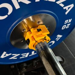 Lock Jaw Collars Yellow on bar