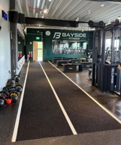 Black Astro with Lines - Bayside fitness