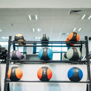 Rubber Medicine Ball with Bounce