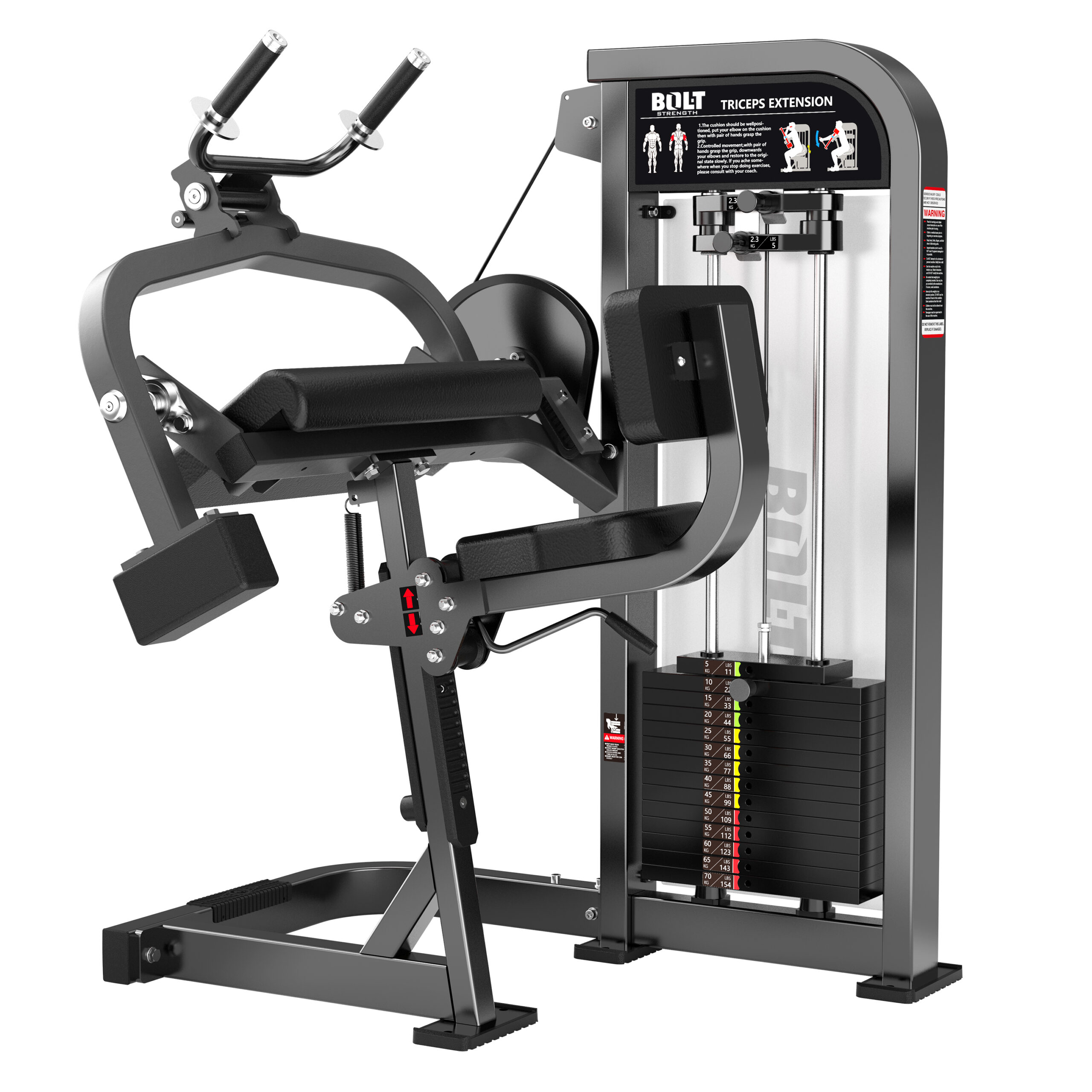 Bolt Strength PRO SERIES Tricep Extension - Fitness Equipment Ireland ...