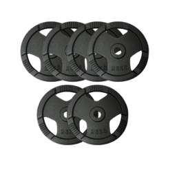 Tri Grip Iron Weight Plates 150KG