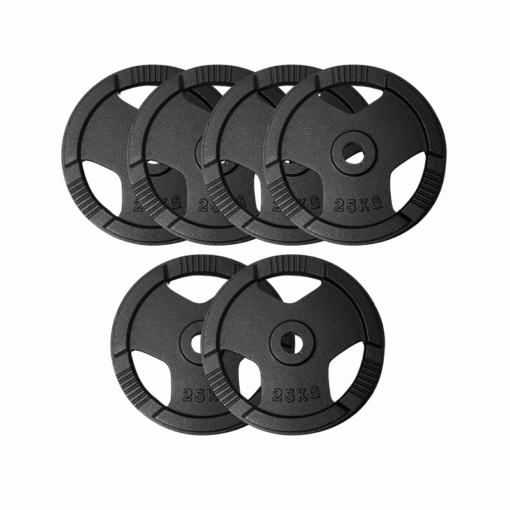 Tri Grip Iron Weight Plates 150KG