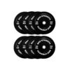 100kg Black Bumper Plates