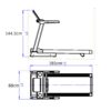 Bolt Strength T80i Treadmill & Pro Dimensions