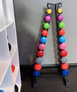 Neoprene Dumbbell Triangular Stand