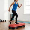 Commercial Aerobic Step 110cm (BlackRed) in studio