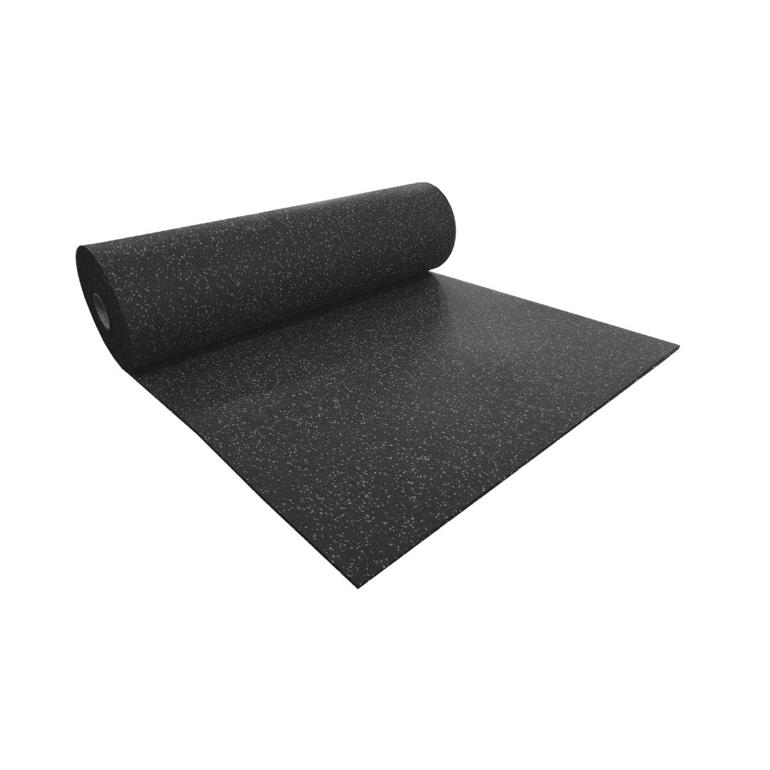 Rubber Flooring Roll Dark Grey Fleck - Fitness Equipment Ireland | Best ...