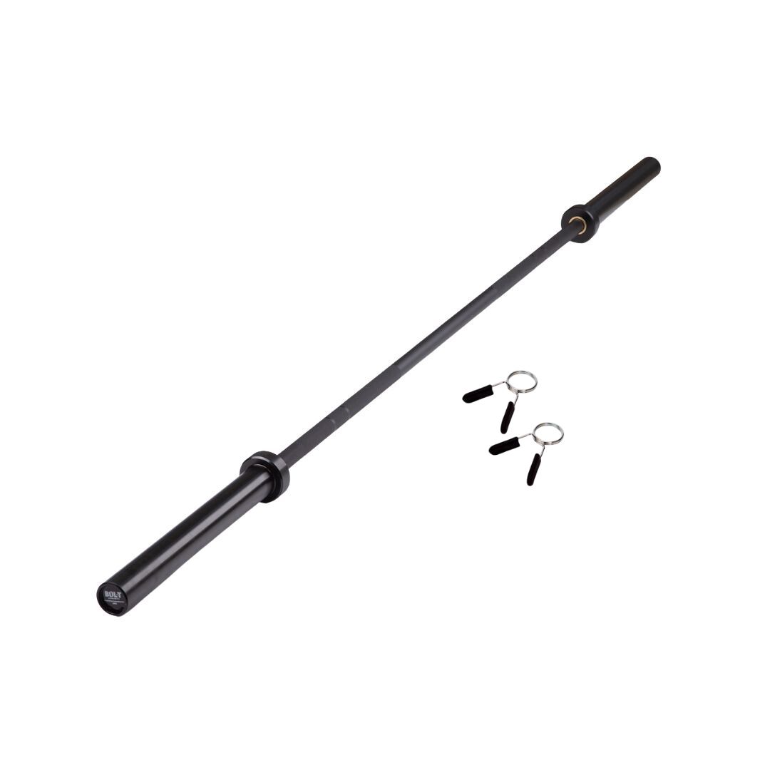 Bolt Strength Powerlifting Multi Purpose Bar (1500lb) – Black_Chrome