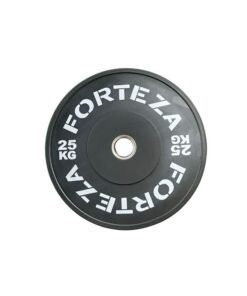 Forteza Black Bumper Plate Set 25KG