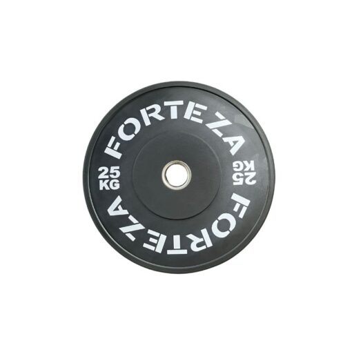Forteza Black Bumper Plate Set 25KG