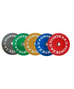 Forteza Coloured Bumper Plate Set