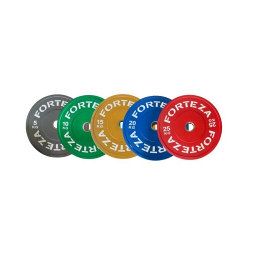 Forteza Coloured Bumper Plate Set
