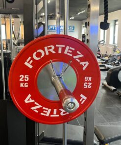 Forteza Competition Bumper Plate 25KG on bar