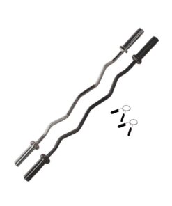 Olympic EZ Curl Bar (Black_Chrome)