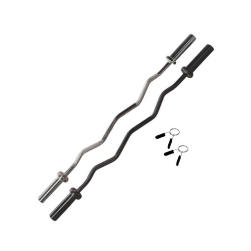 Olympic EZ Curl Bar (Black_Chrome)