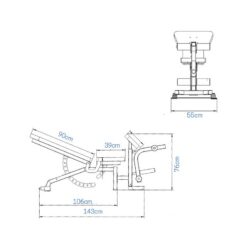 [BS-0409 BS-0410] Product Dimensions Image.