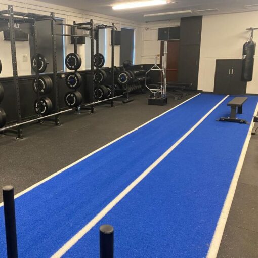 Blue Astro with Lines