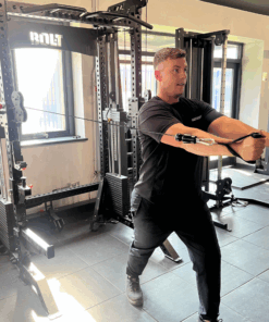 Bolt Strength Power Rack with Dual Weight Stack