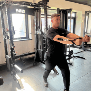 Bolt Strength Power Rack with Dual Weight Stack
