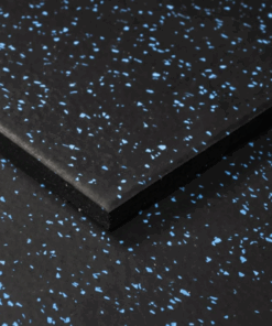 Alternative view of Easy Clean 20mm Black Flooring with Blue Fleck (1m)