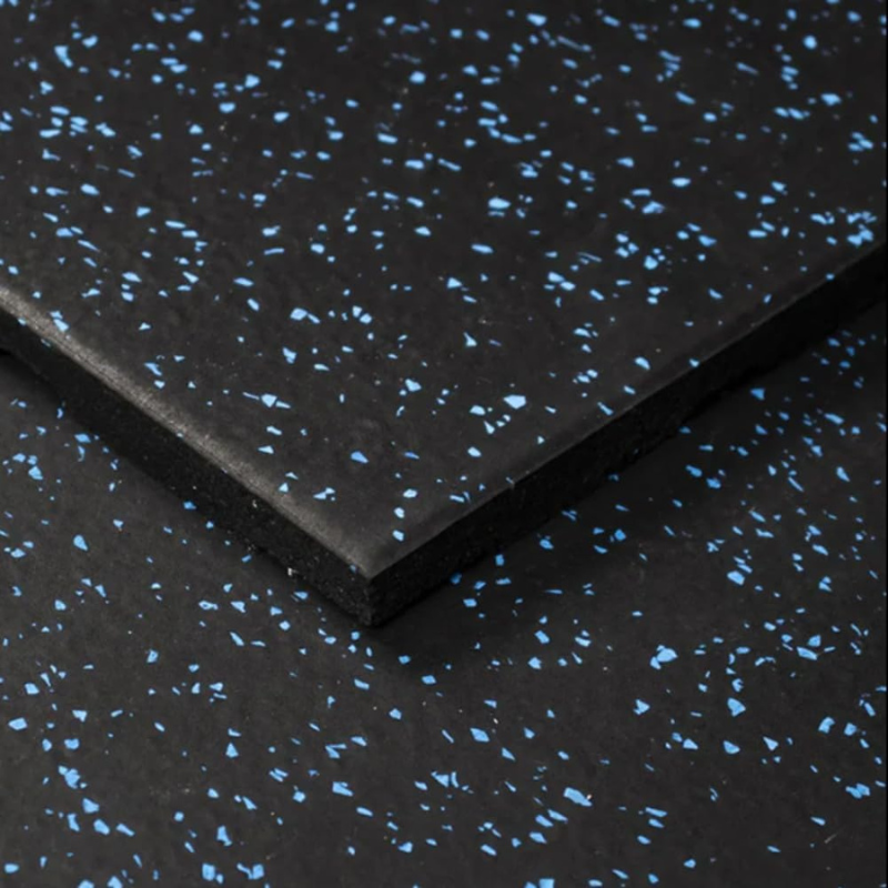 Easy Clean 20mm Black Flooring with Blue Fleck (1m) - Image 2