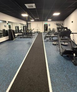 Bolt Strength Premium Turf | 1m x 25m x 16mm (Black With Lines)