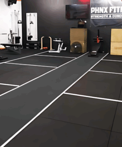 Bolt Strength Premium Turf | 1m x 25m x 16mm (Black With Lines)