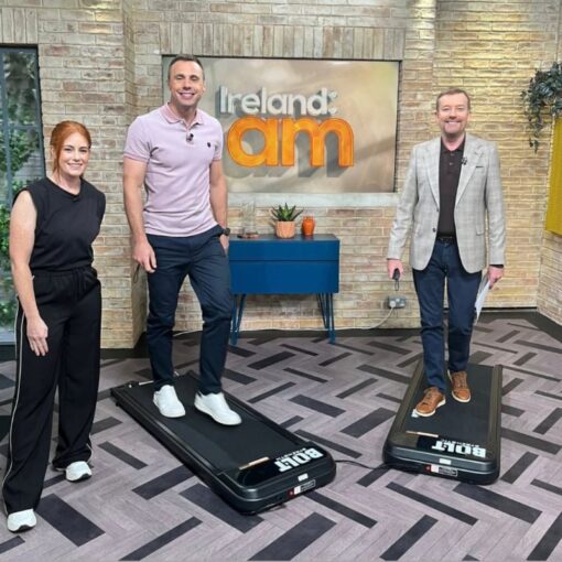 Walking pads 2.0 on Ireland am