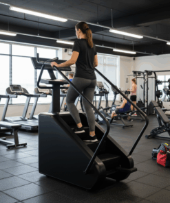 Forteza Compact Stairmill - with woman in gym