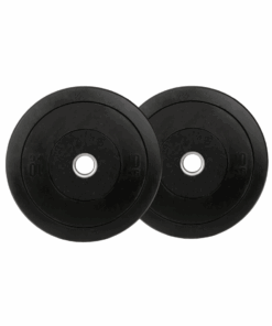 Alternative view of 2 x 5kg Bolt Strength Pro Training Bumper Plates (Plain Black)