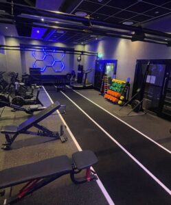 Castleknock Hotel - Easy Clean 20mm Black Floor with Dark Grey Fleck