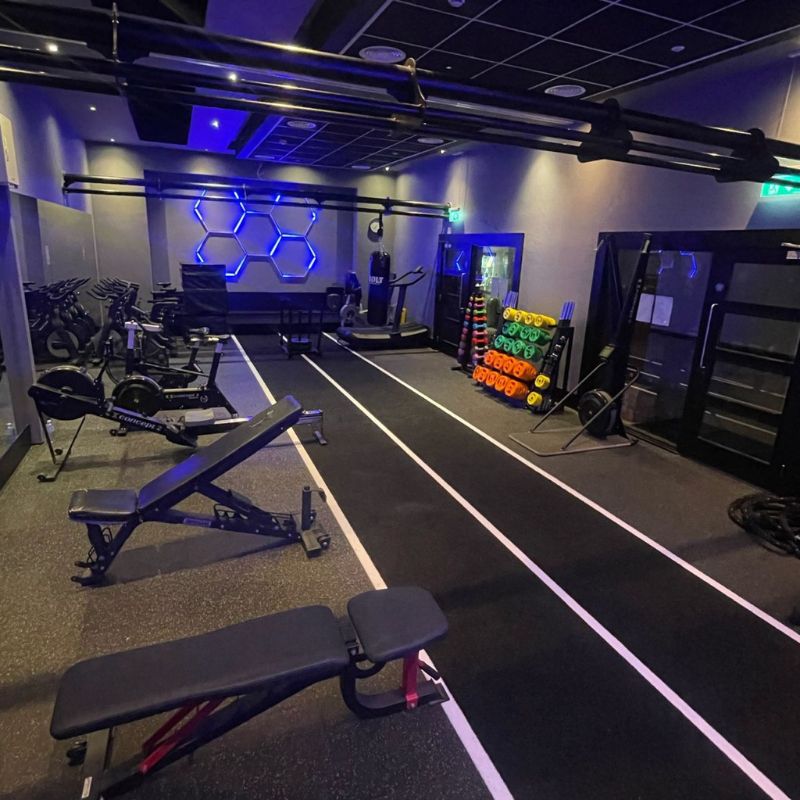 Castleknock Hotel - Easy Clean 20mm Black Floor with Dark Grey Fleck