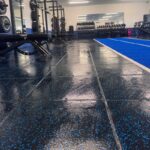 Easy Clean 30mm Floor Black with Blue Fleck