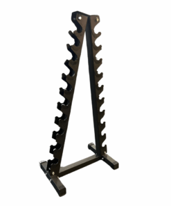 Alternative view of Neoprene Dumbbell Triangular Stand