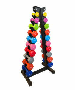 Neoprene Dumbbell Triangular Stand