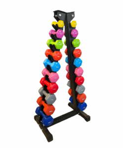Neoprene Dumbbell Triangular Stand