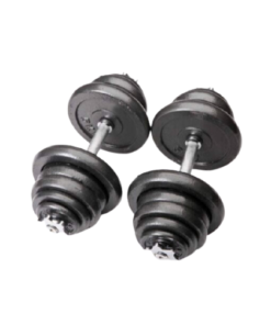2x25kg adjustable dumbbells