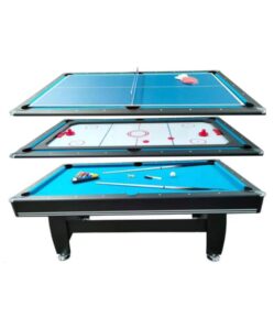 AccuPro 3 in 1 Multi Sport 7ft Table