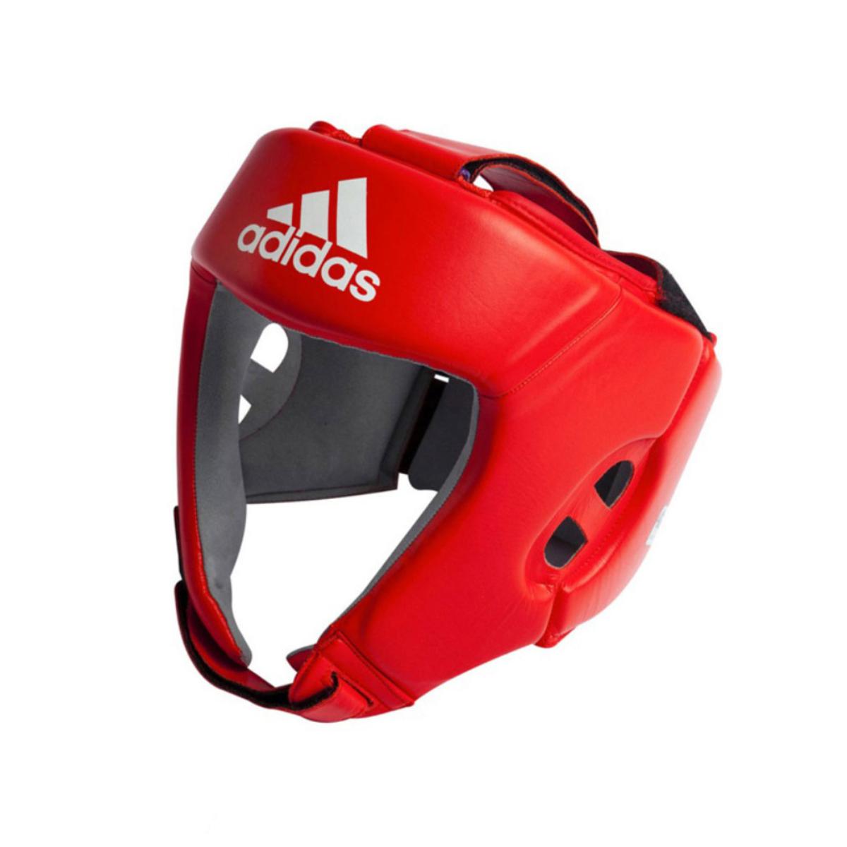 Adidas IBA Licensed Head Guard- Red - Image 3