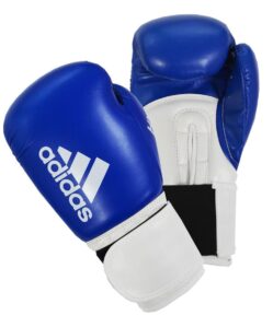 Adidas Hybrid 100 Boxing Gloves – Blue/White
