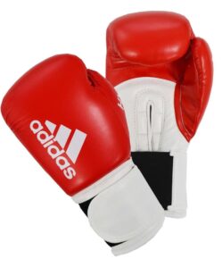 Adidas Hybrid 100 Boxing Gloves – Red/White