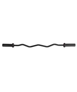 Alternative view of Olympic EZ Curl Bar (Black/Chrome)