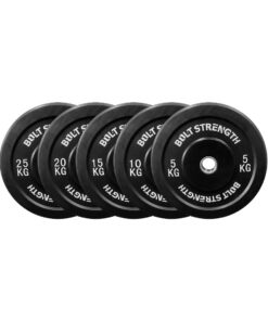 Black Bumper Plate Bundle (100kg or 150kg)