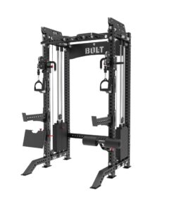 Bolt Strength Power Rack with Dual Weight Stack